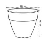 vibia campana rond 20cm zijdewit